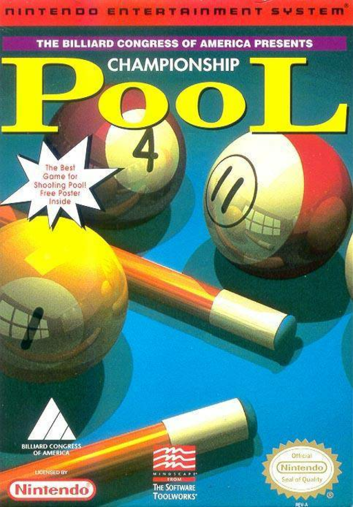 Championship Pool (USA) box art